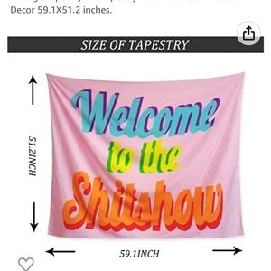 🚨WELCOME TO THE SHITSHOW TAPESTRY